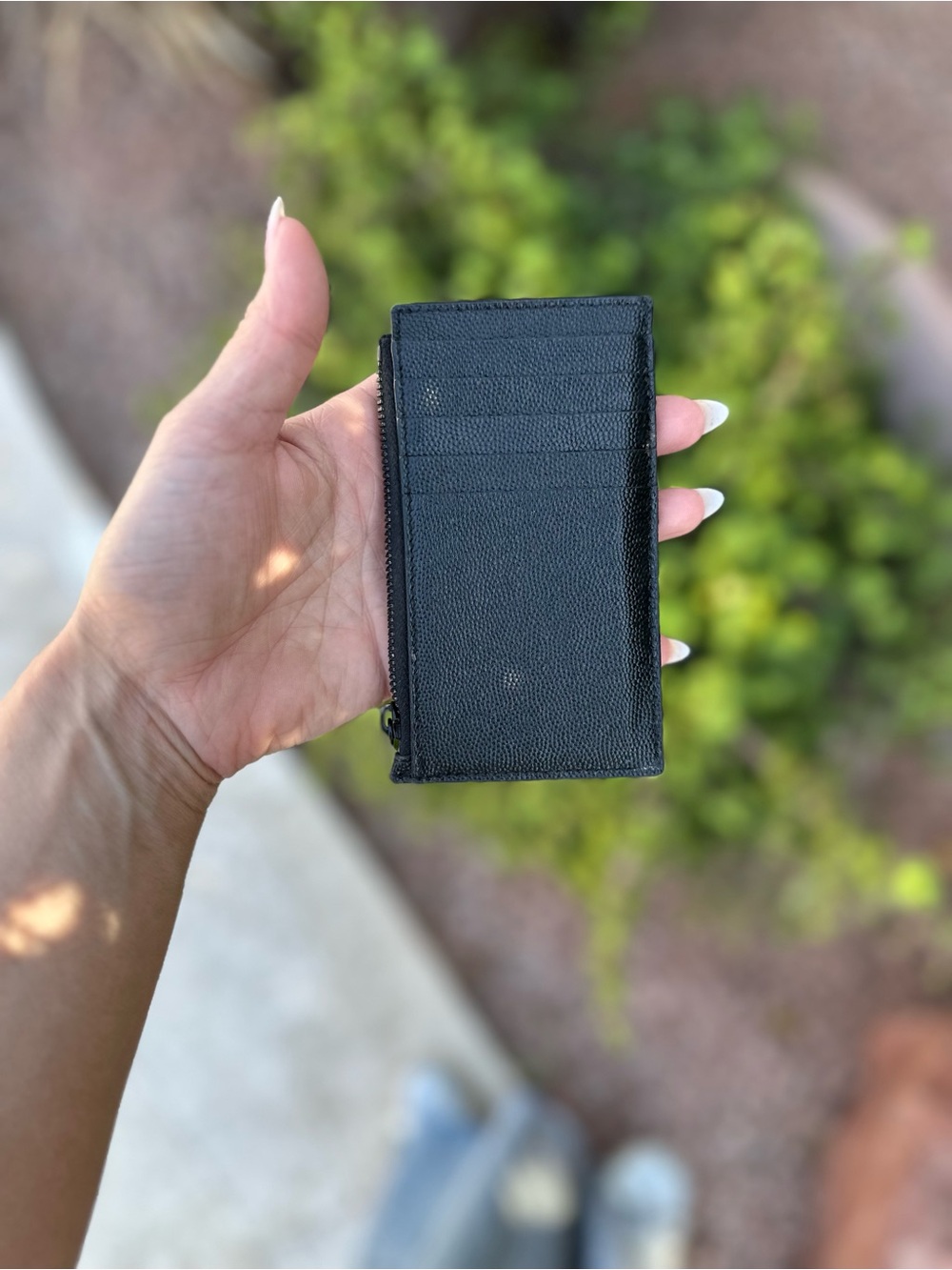 Black YSL card holder caviar leather - Picture 5 of 6